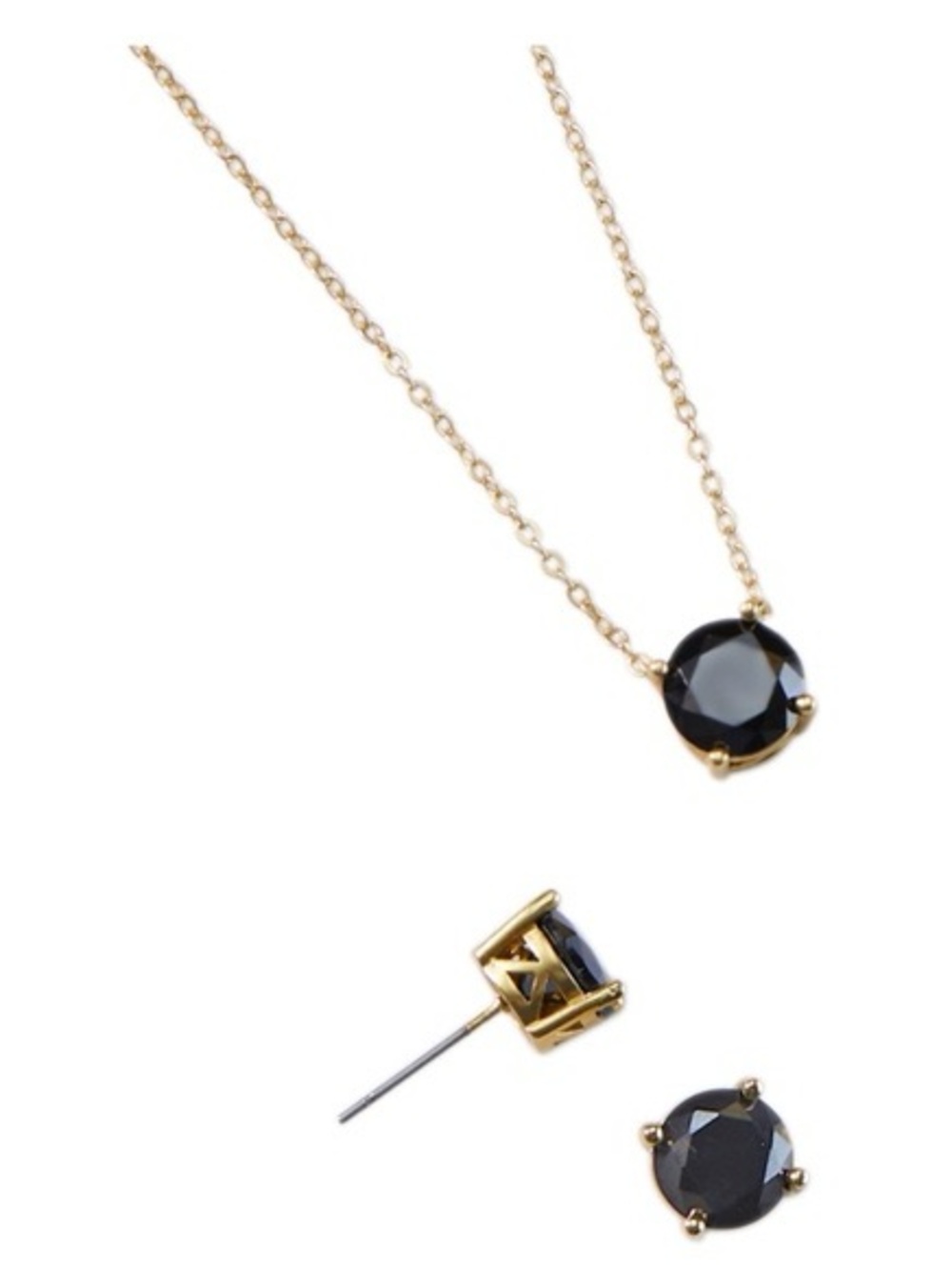 Park Lane - S’mores - Gold & Black Impression Necklace - Picture 3 of 3